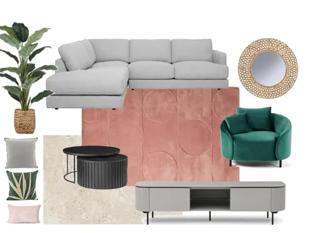 Living Room Contemporary Interior Design Mood Board by contact@rasaluxury.com on Style Sourcebook