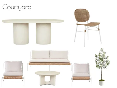 Courtyard-Design 2 Interior Design Mood Board by interiorschemes@gmail.com on Style Sourcebook
