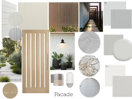 Loreen & Greg Facade Interior Design Mood Board by Sage & Cove Interiors on Style Sourcebook