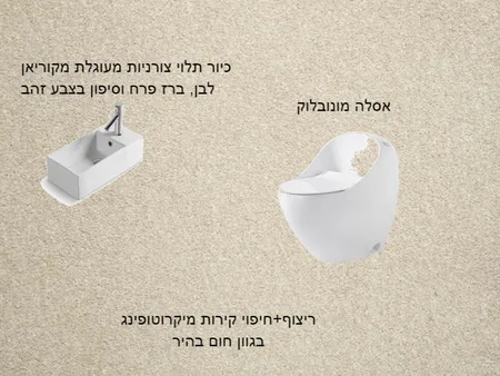 Phoenix Guests Toilet Interior Design Mood Board by Idan Ifergan on Style Sourcebook