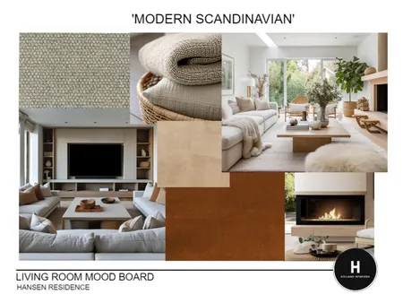 Modern Scandinavian Living Room - Hansen Residence Interior Design Mood Board by Kathle         Study     en Holland on Style Sourcebook
