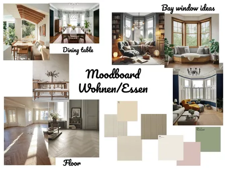 Moodboard Wohnen Interior Design Mood Board by SarMurret on Style Sourcebook