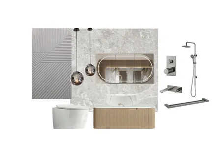 Powder Room Interior Design Mood Board by DesignSudio21 on Style Sourcebook