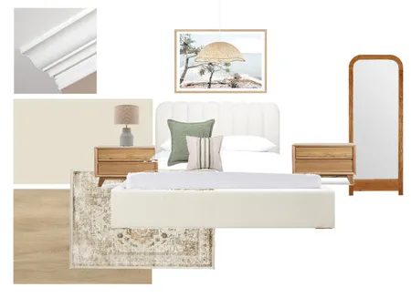 SMALL AIRY BEDROOM Interior Design Mood Board by TashaSimiyu on Style Sourcebook