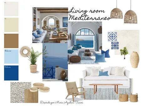 Mediterranean Interior Design Mood Board by agustucceri on Style Sourcebook