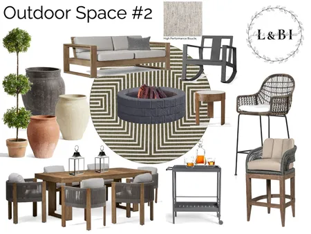 Shewmaker Outdoor Space #2 Interior Design Mood Board by Loft&Blush on Style Sourcebook