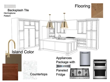 Prescott Kitchen Interior Design Mood Board by un·ti·tled designs on Style Sourcebook