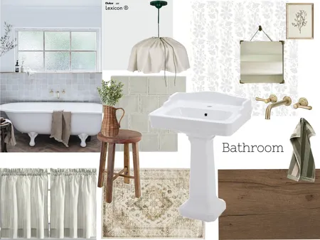 Country Bathroom v3 Interior Design Mood Board by Hannah on Style Sourcebook