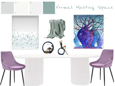 10_Formal Meeting Space Interior Design Mood Board by manu' on Style Sourcebook