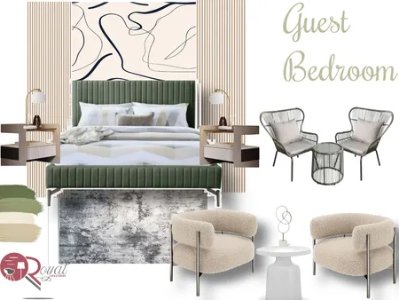 Guest bedroom steyn city Interior Design Mood Board by dimakatso