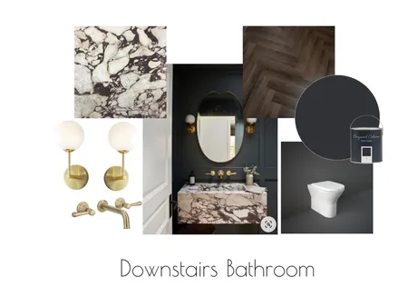 Downstairs Bathroom Interior Design Mood Board by kerrie1486@gmail.cResourcesom on Style Sourcebook