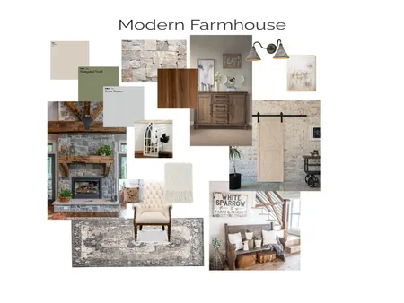 Modern Farmhouse Interior Design Mood Board by Mindy J on Style Sourcebook