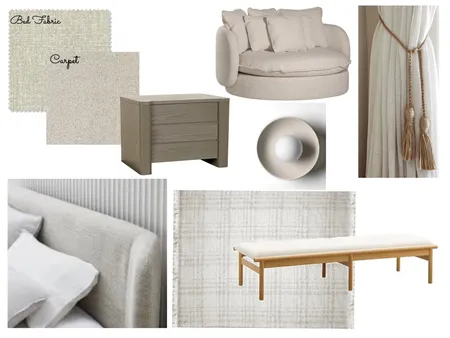 65 Foreshore Dr Master Bedroom v2 Interior Design Mood Board by Hargreaves Design on Style Sourcebook