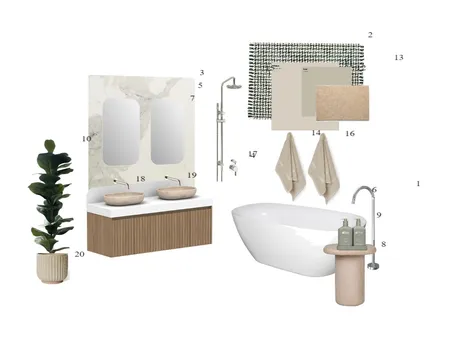 bath Interior Design Mood Board by caitlindoug on Style Sourcebook
