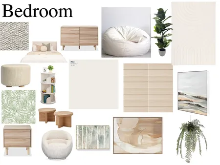Bedroom Interior Design Mood Board by Elle.n