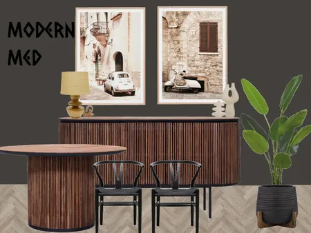 Modern Med Interior Design Mood Board by Oz Design