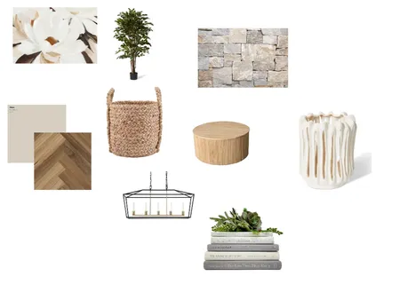 Modern Farmhouse 1 Interior Design Mood Board by CMAGAZZU
