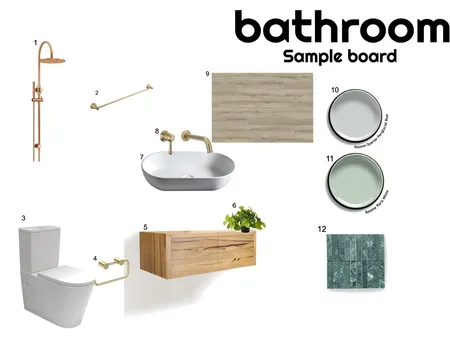 bathroom Interior Design Mood Board by chelsy Wardlaw on Style Sourcebook