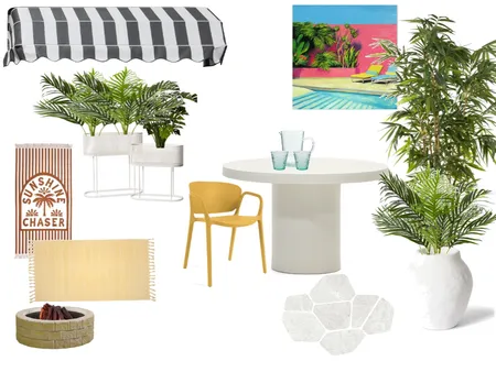 pool side Interior Design Mood Board by Debz West Interiors on Style Sourcebook