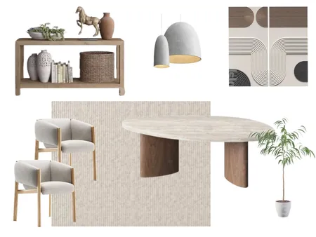 Demo Dining Room Option 2 Interior Design Mood Board by A Matter of Space Property Styling on Style Sourcebook