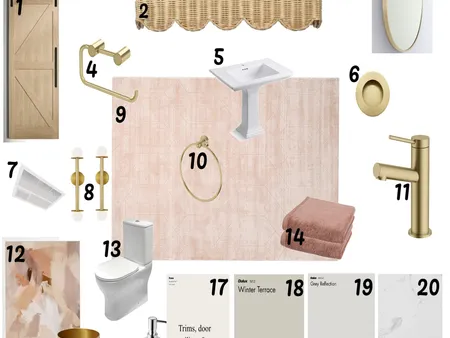 ASSIGNMENT 9 WC SAMPLE BOARD Interior Design Mood Board by avadore on Style Sourcebook