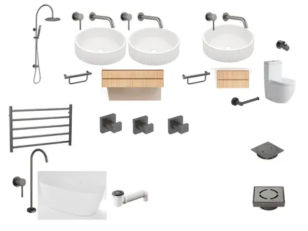 Bathroom/powder Interior Design Mood Board by Jodes85