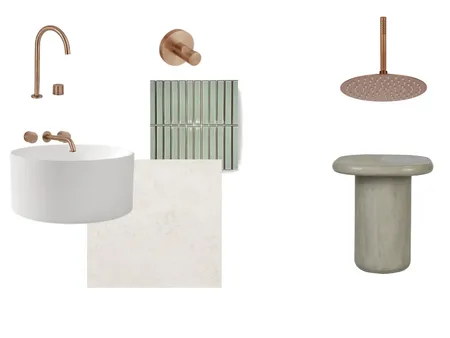 Copper Bathroom Interior Design Mood Board by MeganManteufel91 on Style Sourcebook