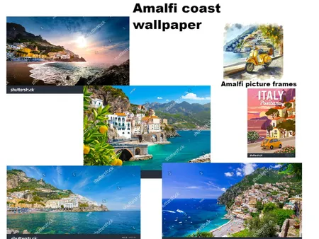 amalfi wallpaper Interior Design Mood Board by DECOR wALLPAPERS AND INTERIORS on Style Sourcebook