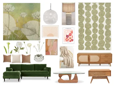 Mod Lily Pad Interior Design Mood Board by Sterlingrose on Style Sourcebook