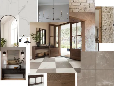 Entry Way Interior Design Mood Board by VW on Style Sourcebook