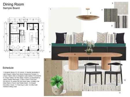 Dining Room 11 Interior Design Mood Board by mmacdonald_ on Style Sourcebook