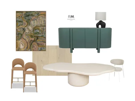 Contemporary Dining Interior Design Mood Board by RMM Interiors on Style Sourcebook