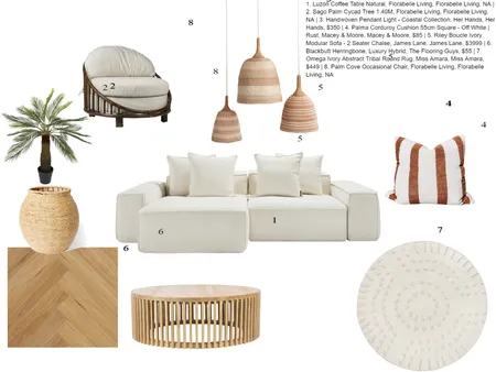 Beachy House Interior Design Mood Board by Musashi on Style Sourcebook