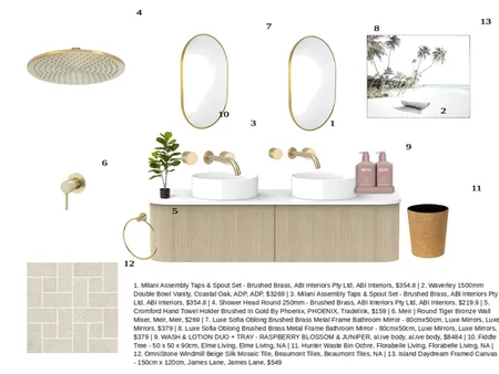 bathroom Interior Design Mood Board by bellajudd021 on Style Sourcebook