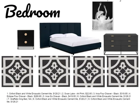 Bedroom Interior Design Mood Board by Trey on Style Sourcebook