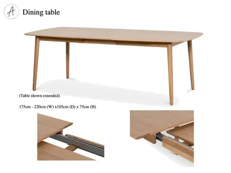 MCGEACHIE DINING TABLE EX Interior Design Mood Board by BeckieChamberlain