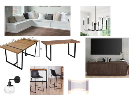 Nicholson point dining/living Interior Design Mood Board by chelseakimber on Style Sourcebook