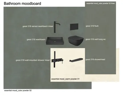 bathroom moodboard 1 Interior Design Mood Board by DylanT0