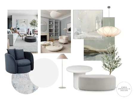FORMAL LIVING ROOM AND READING NOOK Interior Design Mood Board by EMMA STERGOULIS DESIGN on Style Sourcebook