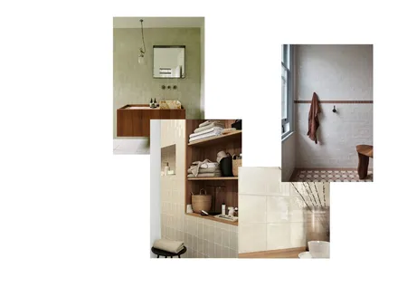 Fitzroy bathroom warm neutrals (brown) Interior Design Mood Board by jessinamsterdam@gmail.com on Style Sourcebook