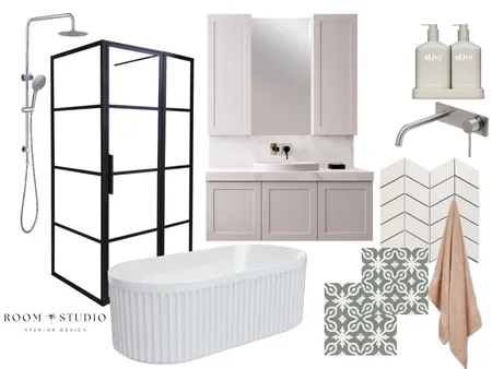 Lyn bathroom Interior Design Mood Board by Room Studio on Style Sourcebook