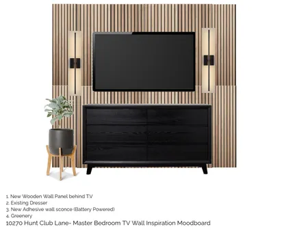 10270 hunt club lane M. Bed TV Option 1 Interior Design Mood Board by lucille.saohi@gmail.com on Style Sourcebook