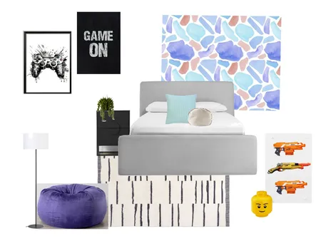 Henry Bedroom Interior Design Mood Board by RMM Interiors on Style Sourcebook