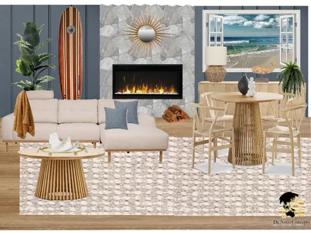 Coastal Interior Design Mood Board by De Novo Concepts on Style Sourcebook