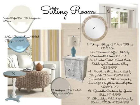 Helen Sitting Room Interior Design Mood Board by rennerr on Style Sourcebook