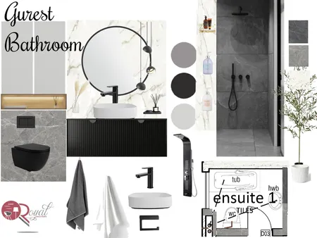 Guest Bedroom Interior Design Mood Board by dimakatso on Style Sourcebook