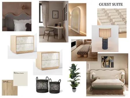 GUEST SUITE Interior Design Mood Board by kloud interiors on Style Sourcebook