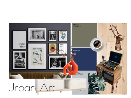 Urban Art Interior Design Mood Board by Fiorentino182 on Style Sourcebook