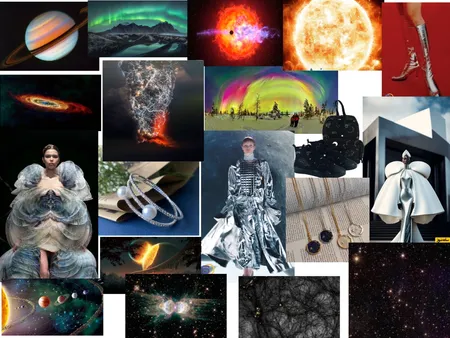 Galaxy Mood Board Interior Design Mood Board by Ete on Style Sourcebook