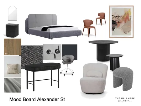 Alexander St Interior Design Mood Board by The Hallmark, Abbey Hall Interiors on Style Sourcebook